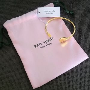 ✨️HP✨️ Kate Spade♠ Gold💛 "Heritage Spade" Cuff Bracelet - NWT